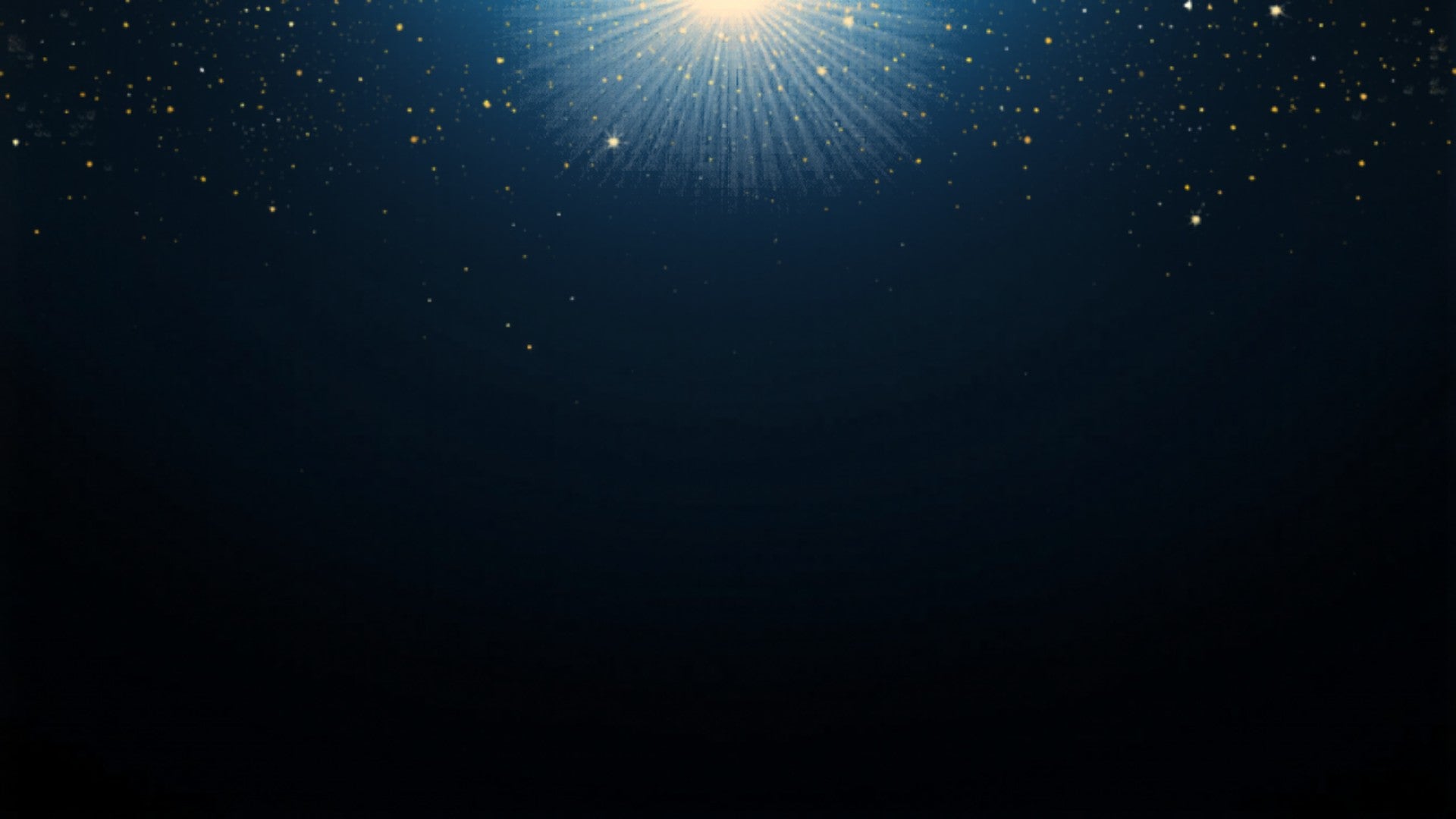 A golden starburst descending through a deep cosmic night — the heavens meeting the body